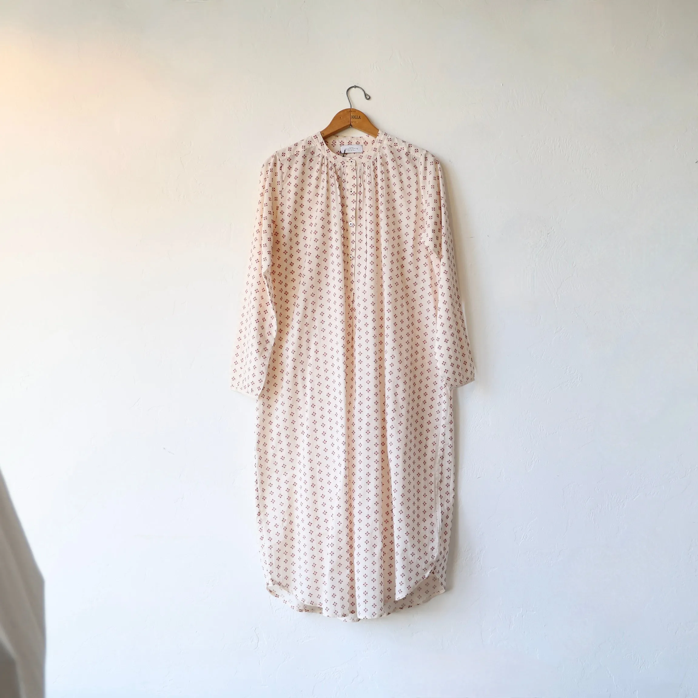 Scarlette Hand Printed Night Dress - Chloé