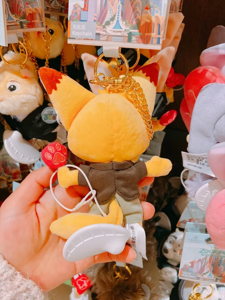 SHDL - Zootopia x Finnick with Sunglasses Plush Keychain