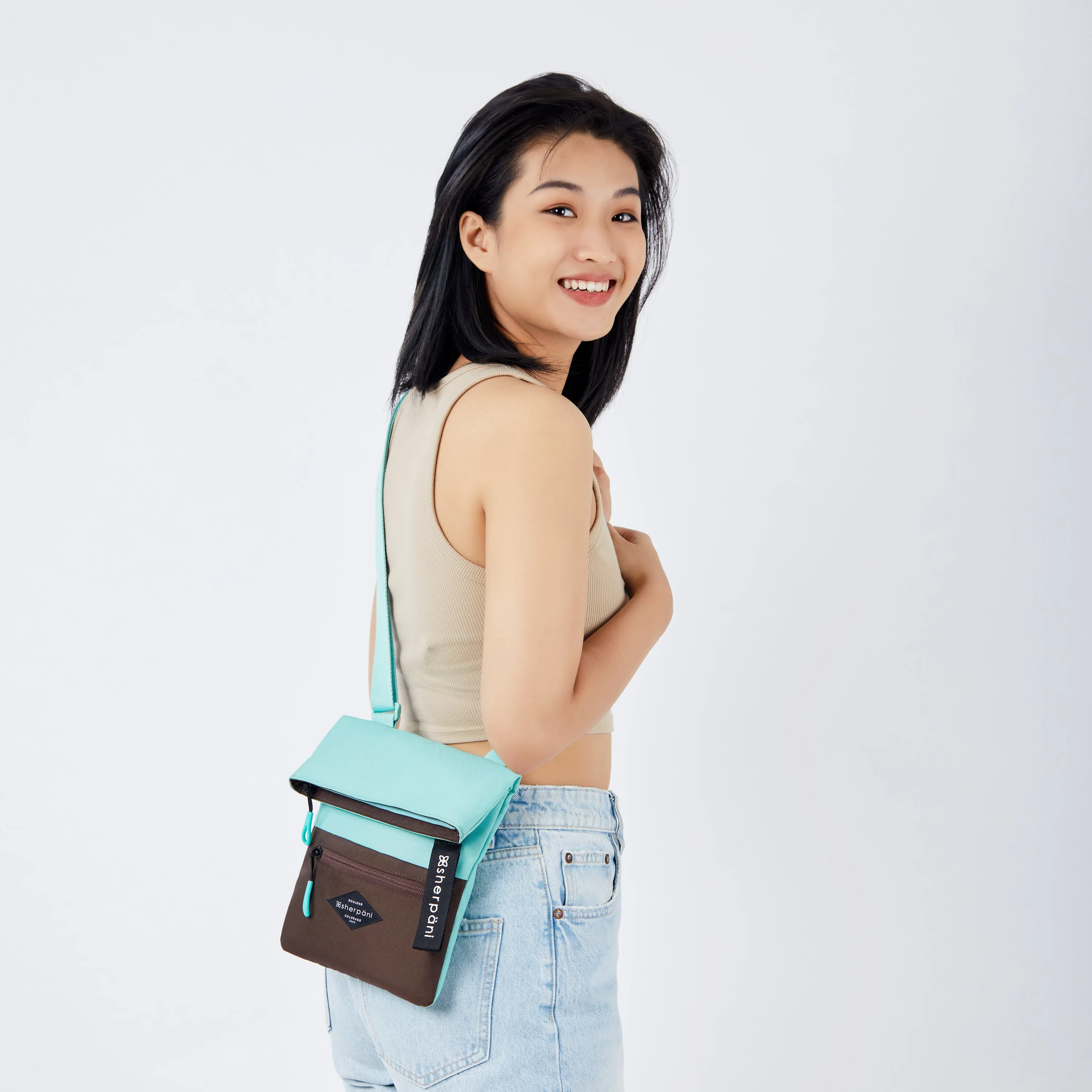 Sherpani Pica V1 Mini Crossbody seagreen