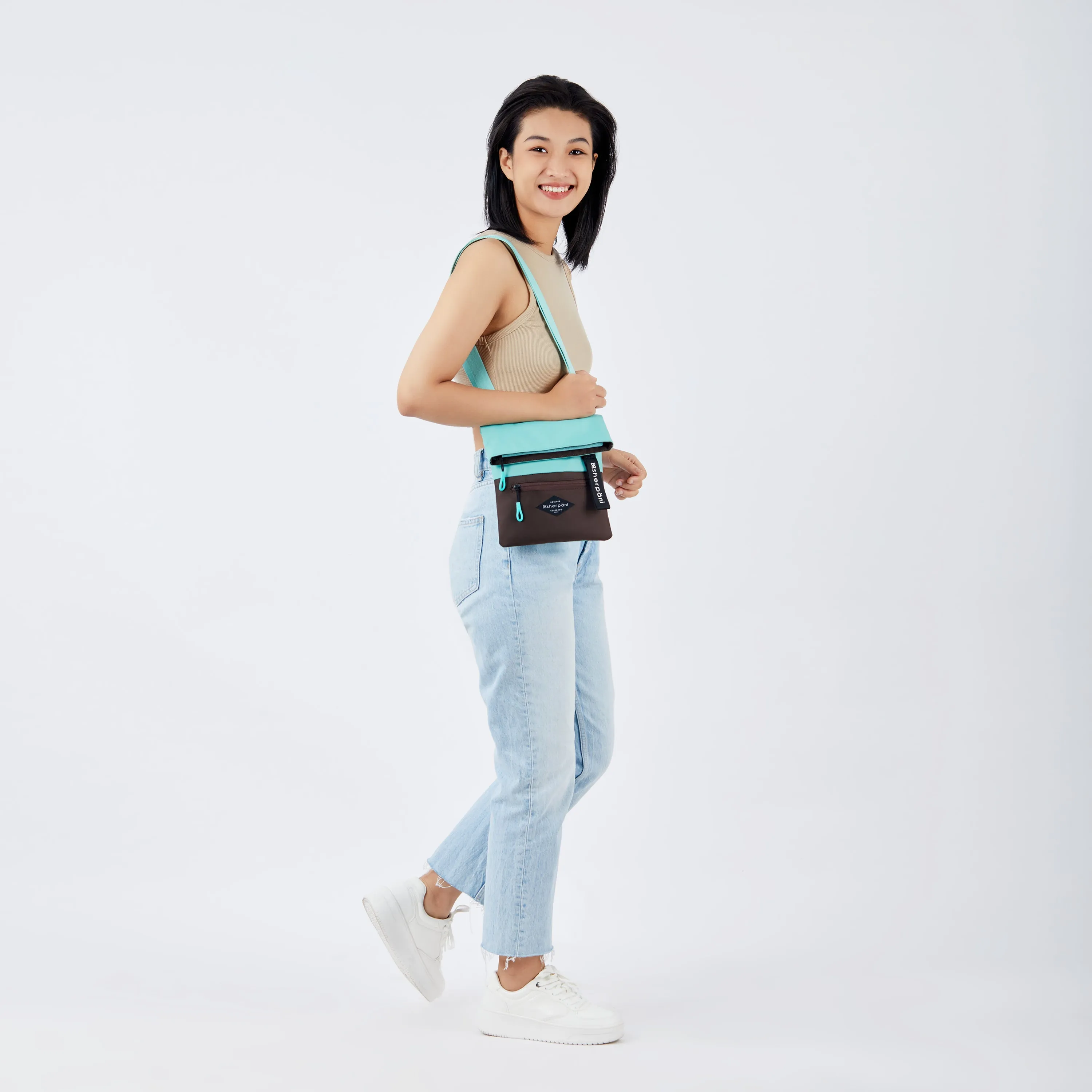Sherpani Pica V1 Mini Crossbody seagreen