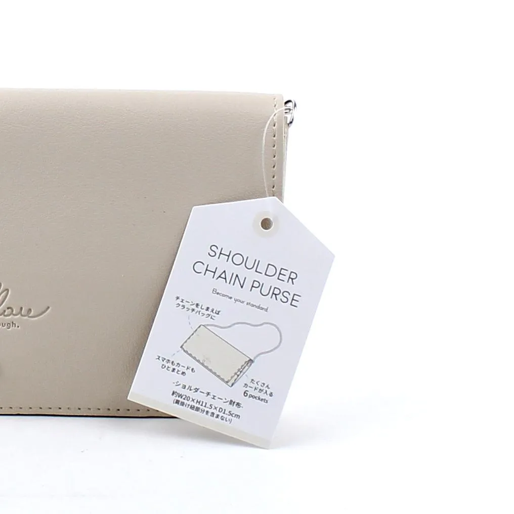 Shoulder Ivory Chain Wallet