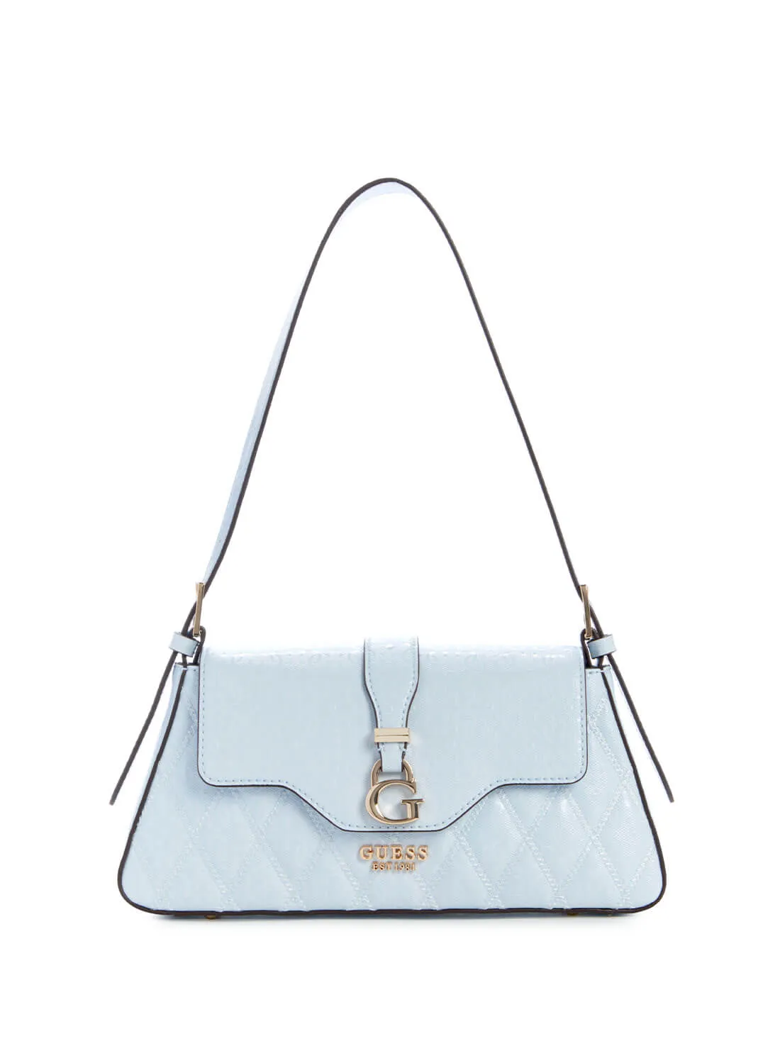 Sky Blue Logo Adi Shoulder Bag