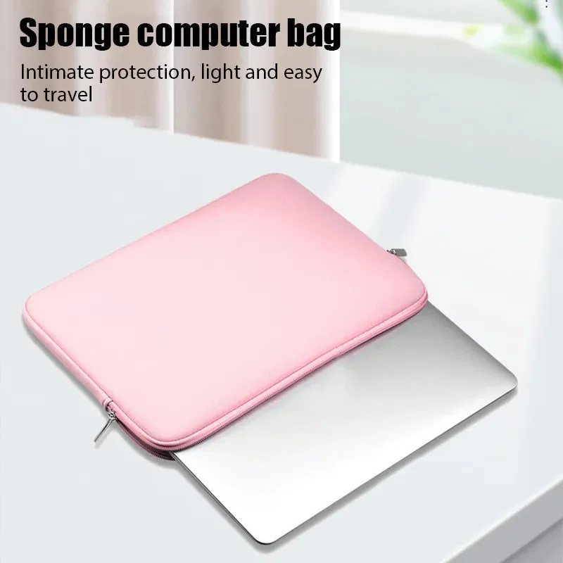 Slim Soft Laptop Bag Multiple Colors