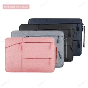Slim Waterproof Laptop Bag with Multiple Zippers