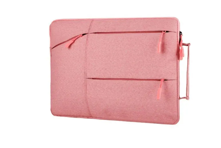 Slim Waterproof Laptop Bag with Multiple Zippers