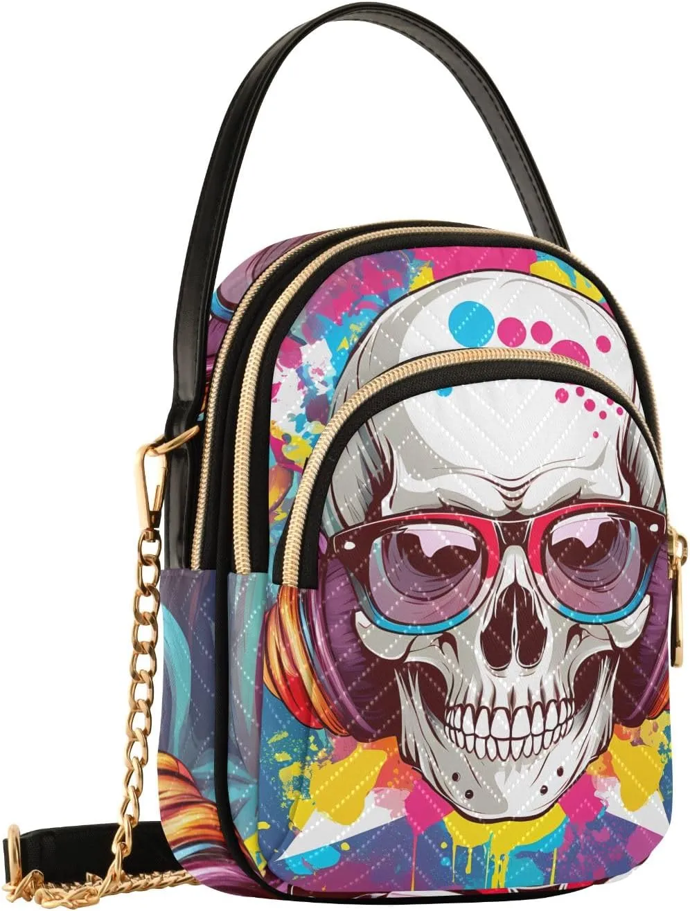 Small Crossbody Bags for Women Quilted Handbags Shoulder Purse Phone Wallet Chain Bag