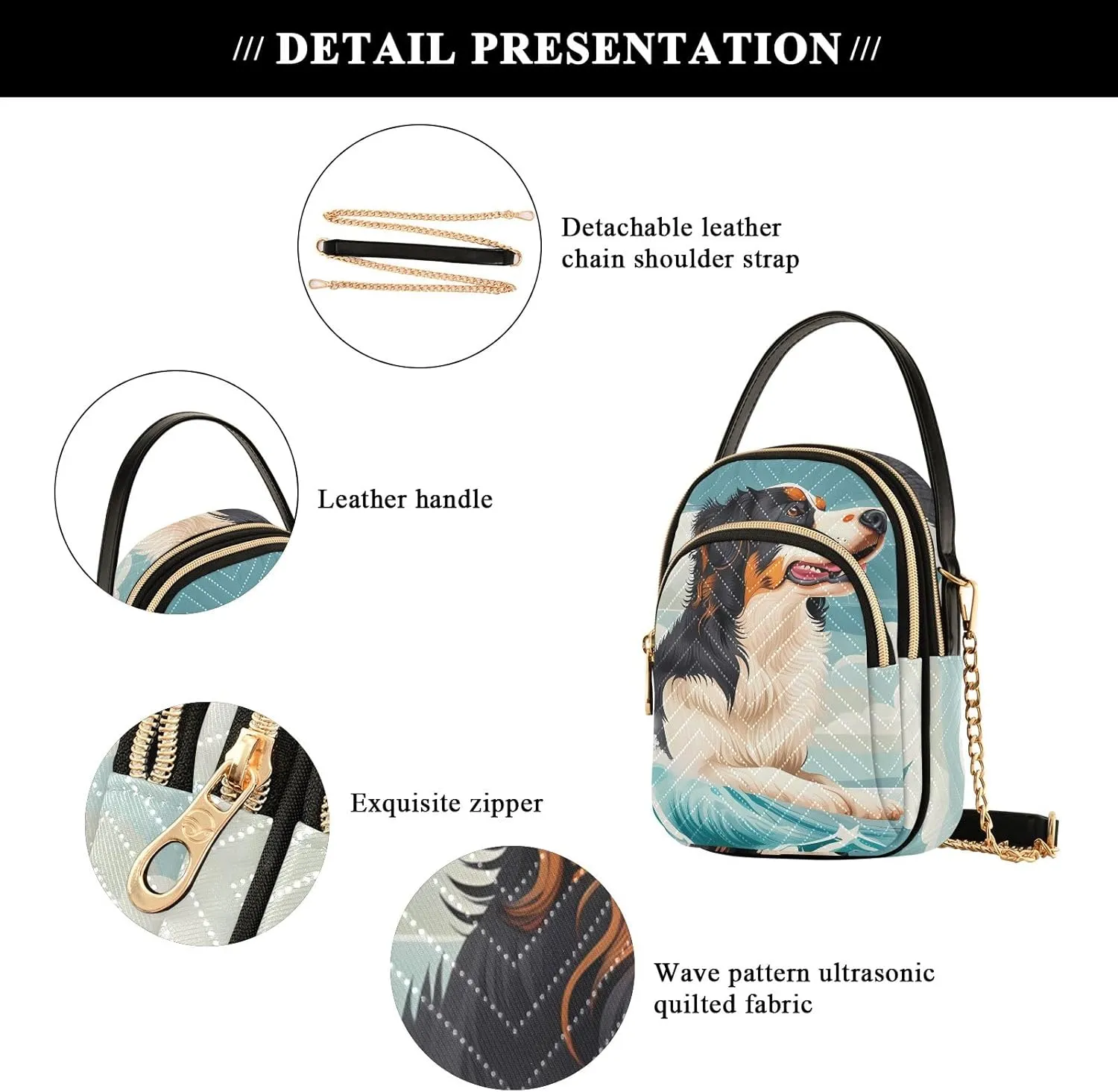 Small Crossbody Bags for Women Quilted Handbags Shoulder Purse Phone Wallet Chain Bag