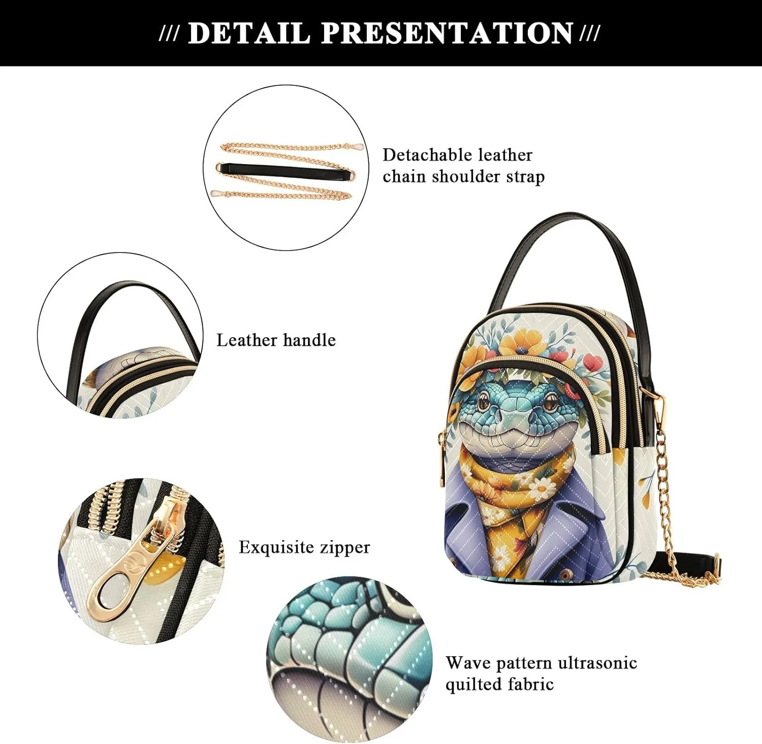 Small Crossbody Bags for Women Quilted Handbags Shoulder Purse Phone Wallet Chain Bag