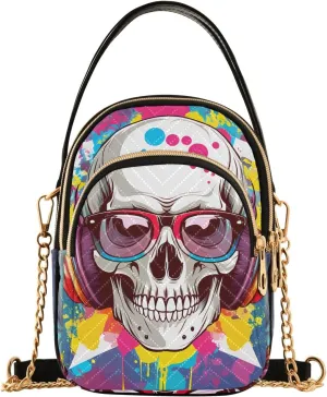 Small Crossbody Bags for Women Quilted Handbags Shoulder Purse Phone Wallet Chain Bag