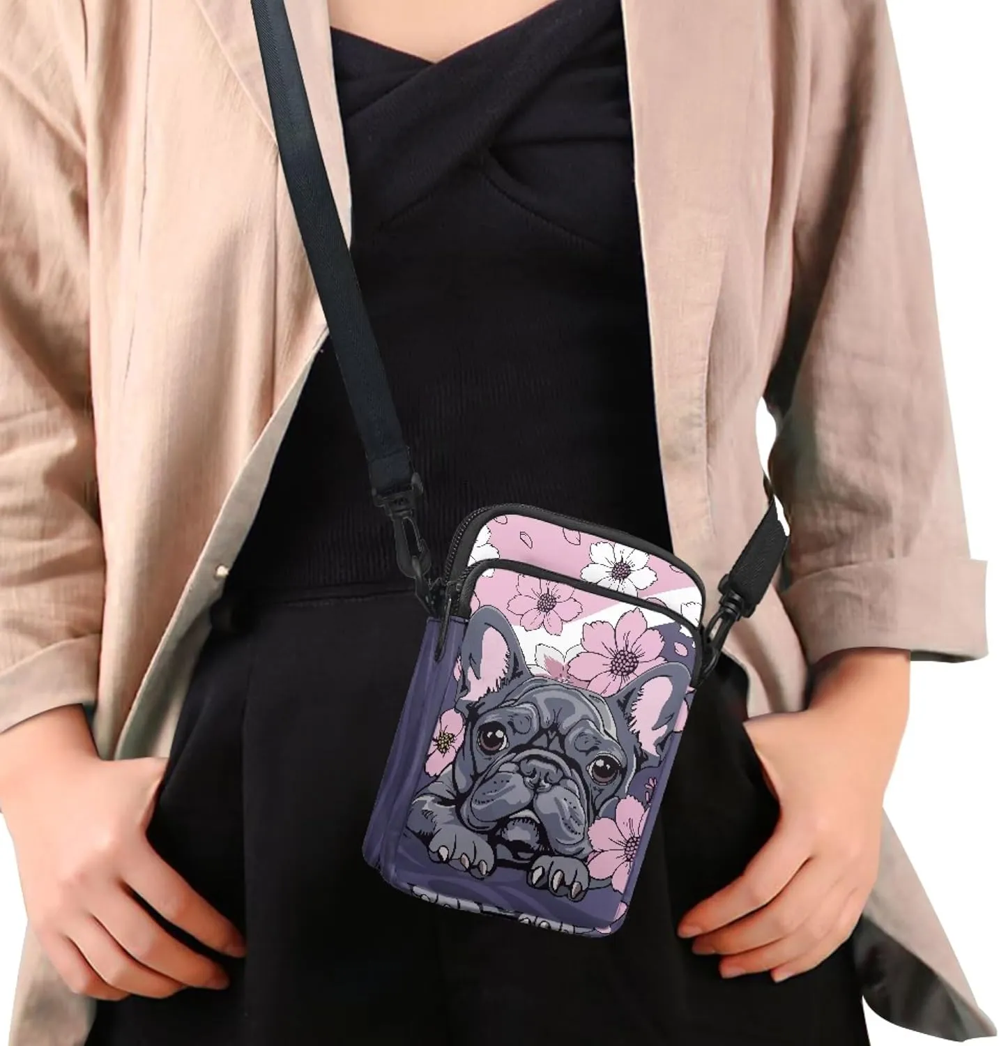 Small Crossbody Bags for Women Travel with Adjustable Strap