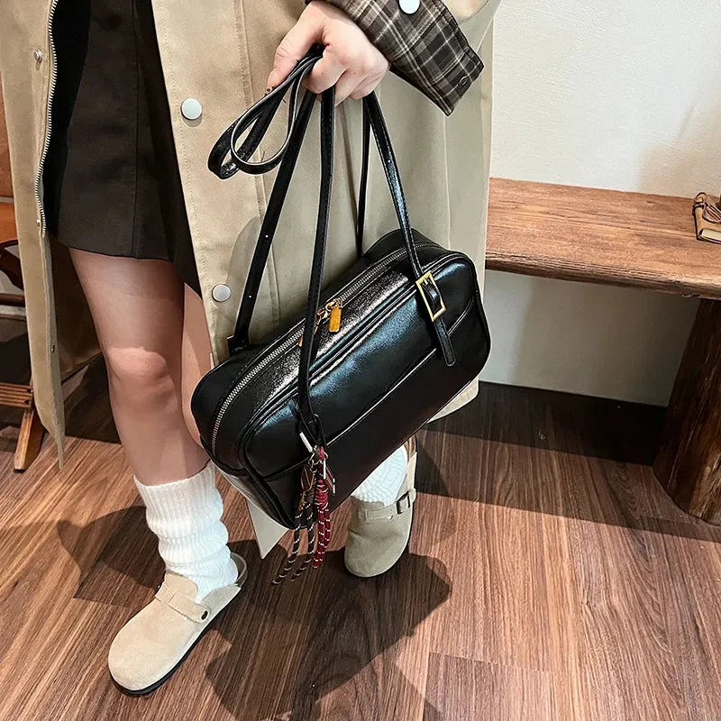 Small Faux Leather Underarm Bags for Women