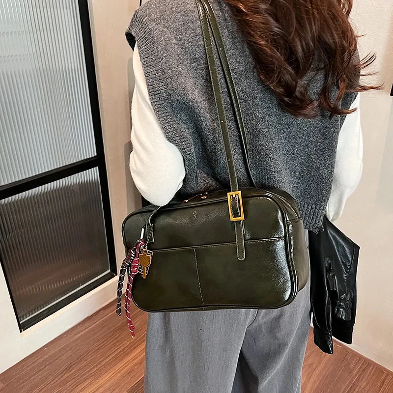 Small Faux Leather Underarm Bags for Women