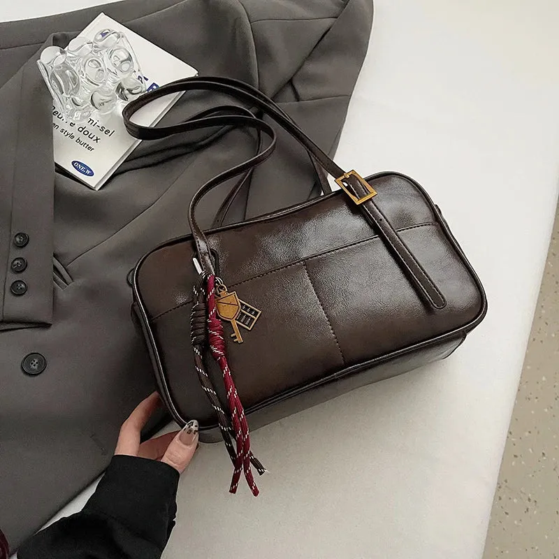 Small Faux Leather Underarm Bags for Women