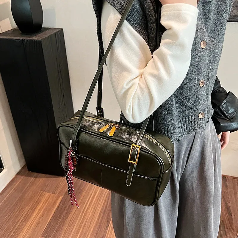 Small Faux Leather Underarm Bags for Women
