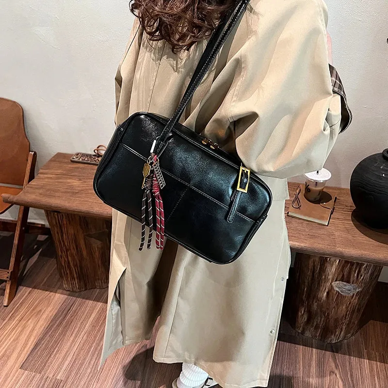 Small Faux Leather Underarm Bags for Women