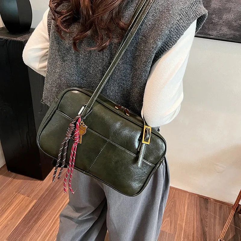Small Faux Leather Underarm Bags for Women
