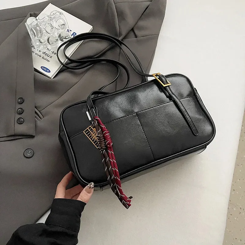 Small Faux Leather Underarm Bags for Women