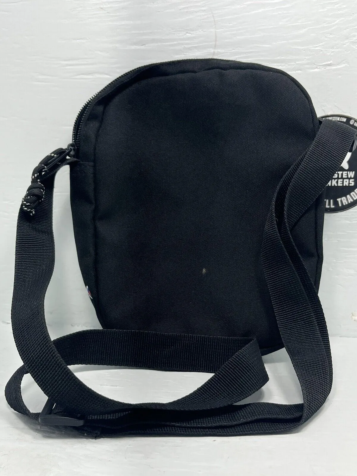 Small Unisex Champion Crossbody Black Shoulder Bag