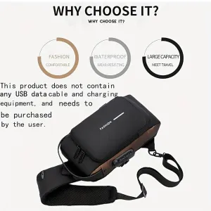Smart Chest Bag Multifunction Crossbody