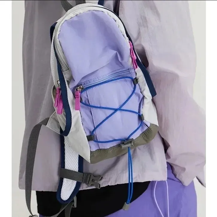 Sohiwoo Women Sale Colour Hit  Outdoor Travel For Small Commuter Hot Women Backpack Ins Backpack Nylon New Backpack