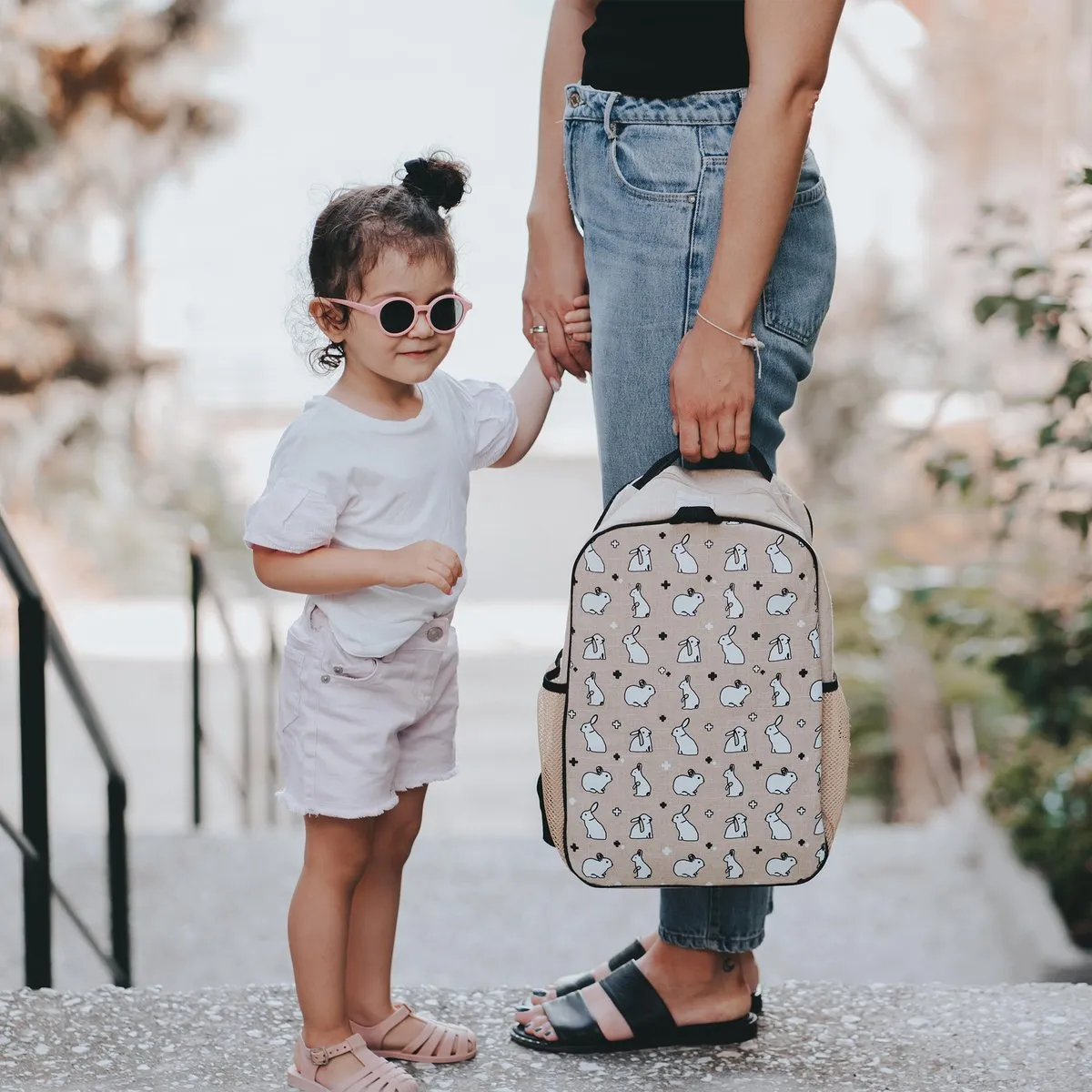 SoYoung “Bunny Tile” Toddler Backpack