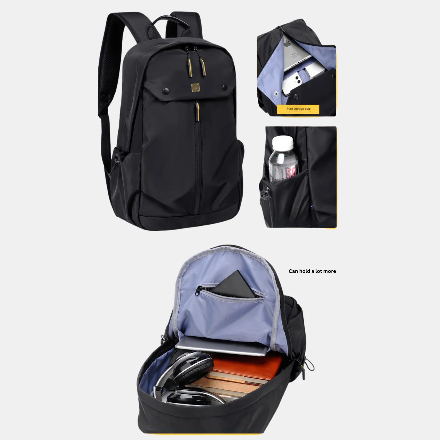 Spacious Waterproof Laptop Backpack for Men