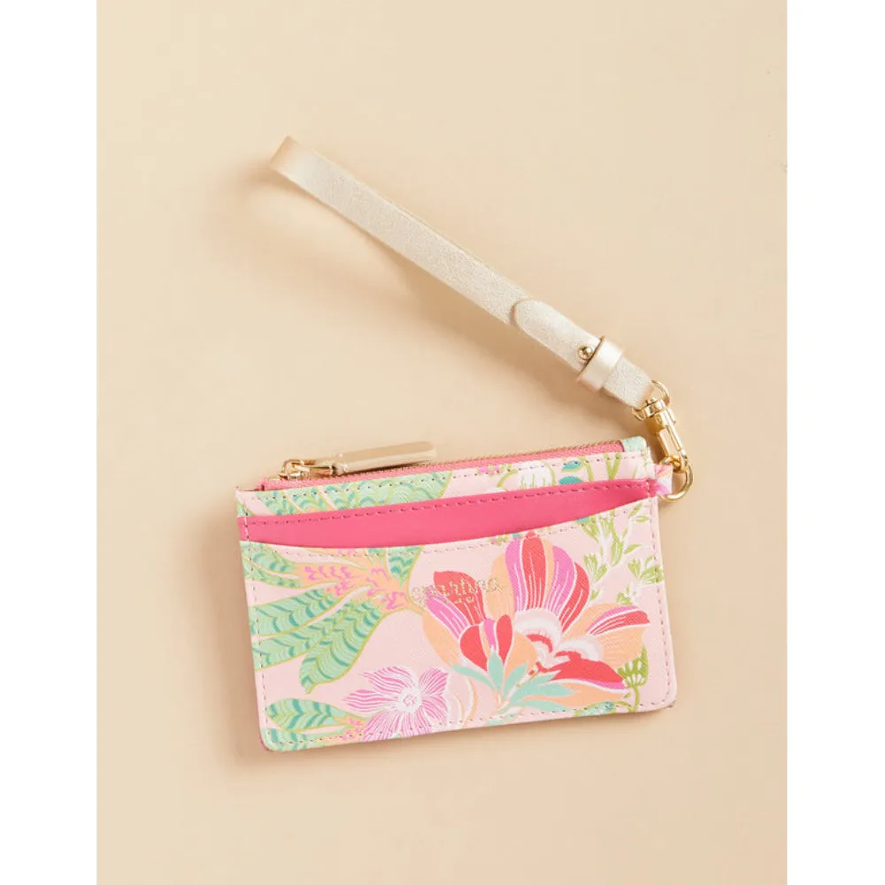 Spartina Slim Card Coinpurse Flamingo Pineapple