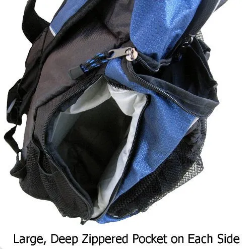 Sport Backpack - Basketball Backpack, Soccer Ball Backpack, Volley Ball Backpack (Blue)