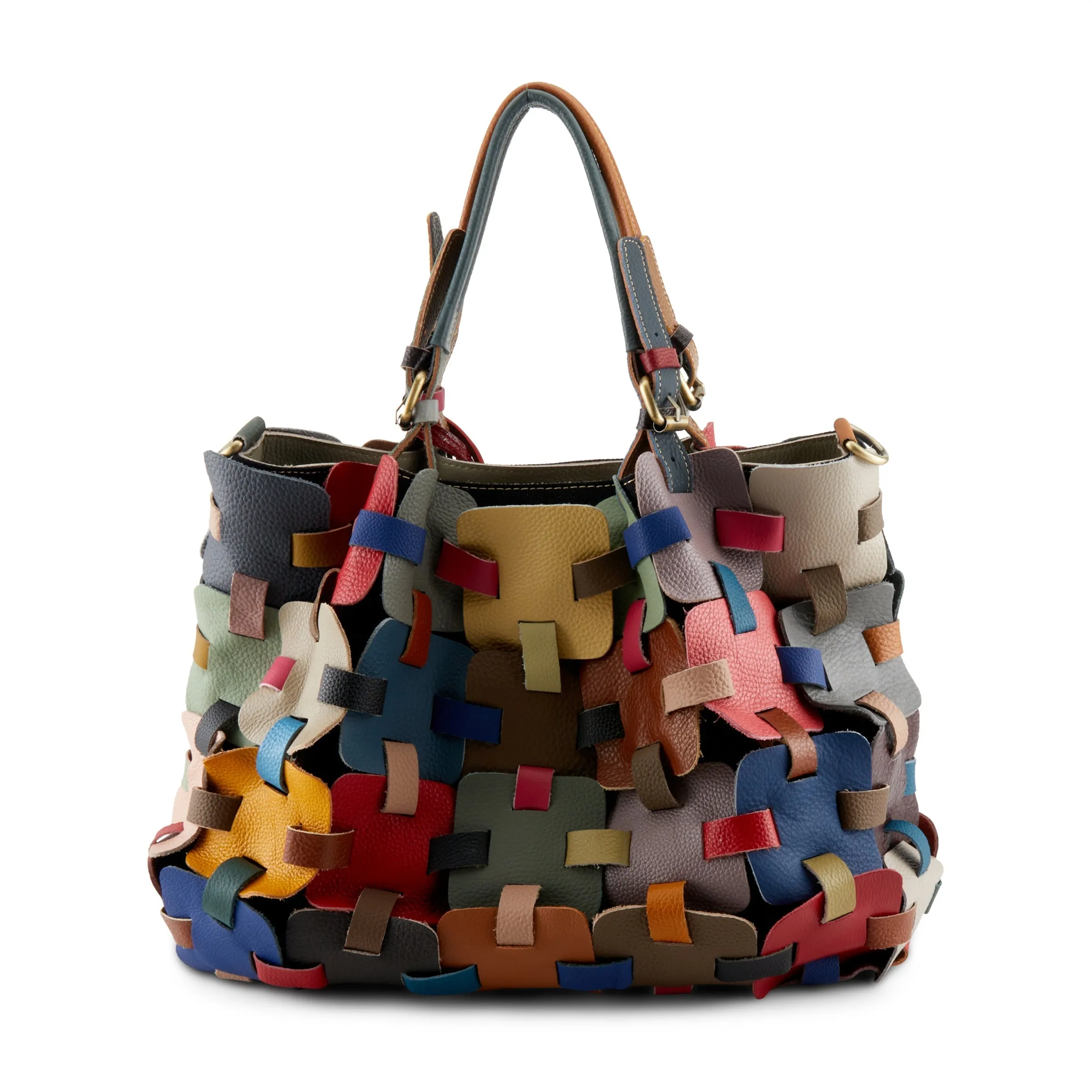 Spring Step Shoes L'Artiste Hb Quilted Handbag Women's Genuine Leather Multi Color