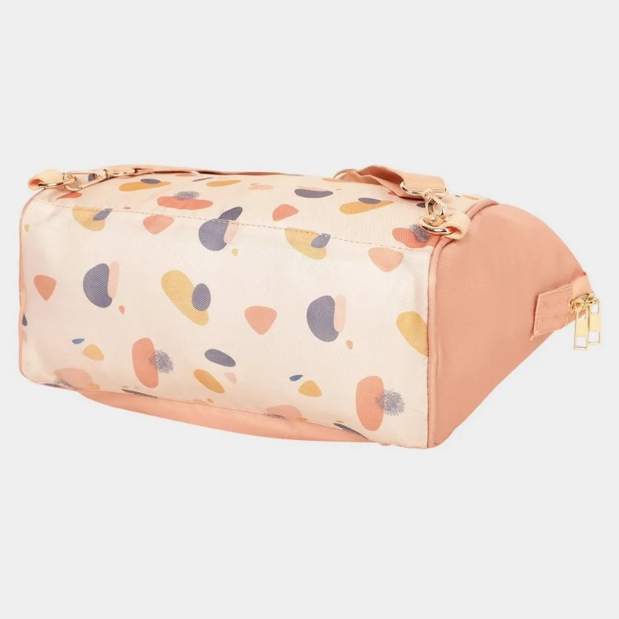 Stone Print Diaper Bag