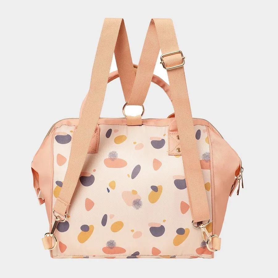 Stone Print Diaper Bag