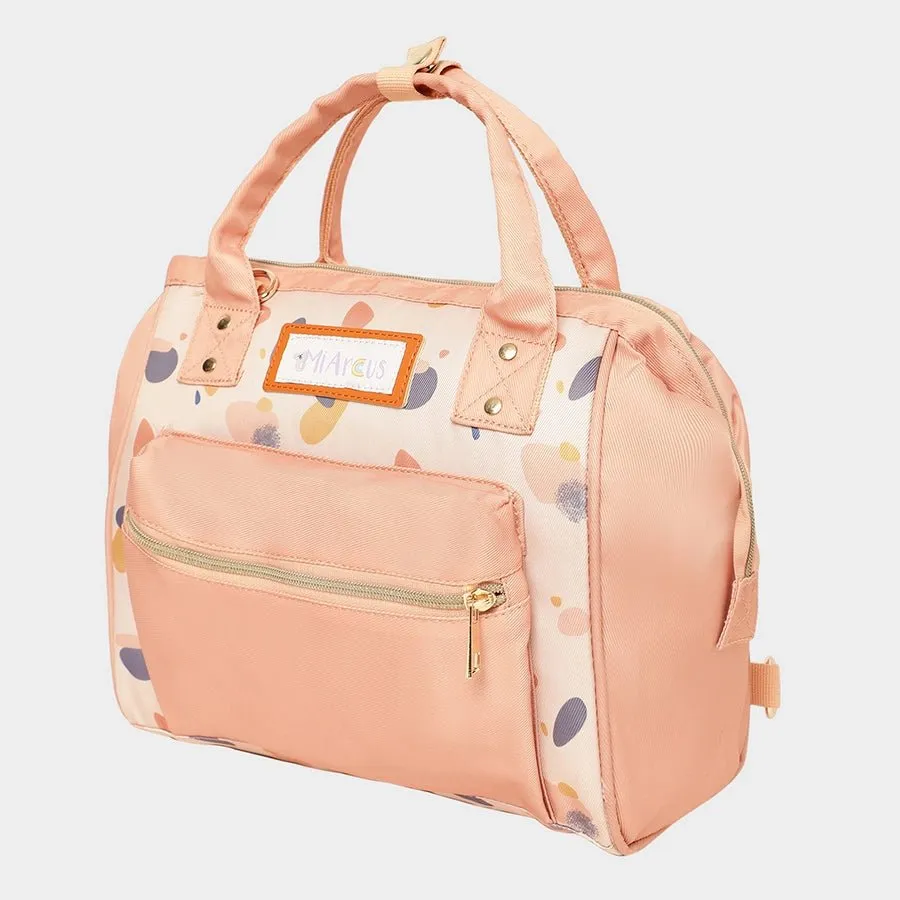 Stone Print Diaper Bag