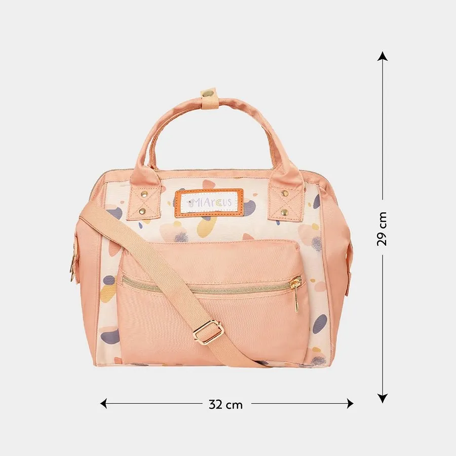 Stone Print Diaper Bag