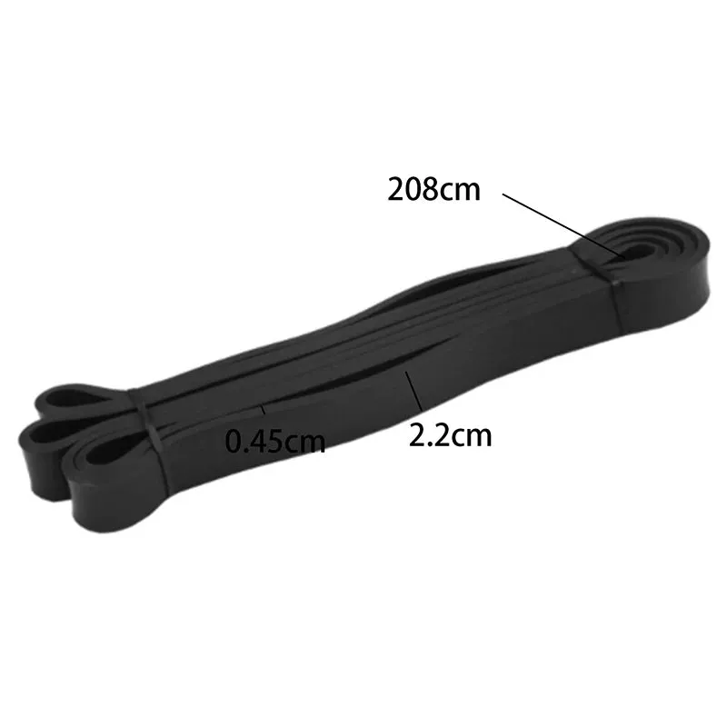 Stretch Resistance Band - Elastic Fitness Band for Home Gym Training - Pull Up Assist Bands