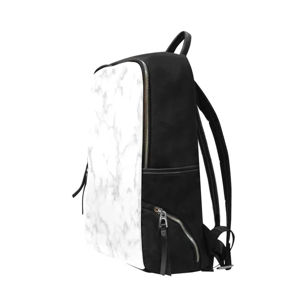 Stylish Backpack-Marble Design