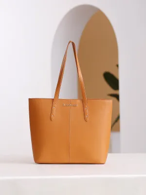 Stylish Tan Ladies Oversized Shopper Tote Bags for Women