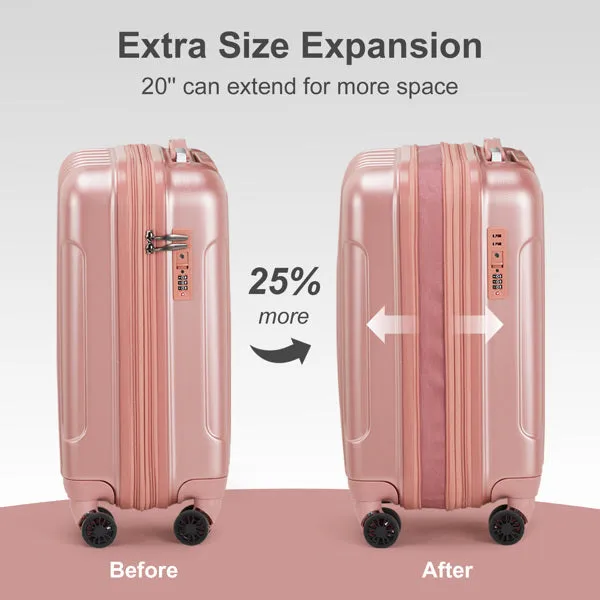 Suitcase Two-piece Set- FREE USA SHIPPING
