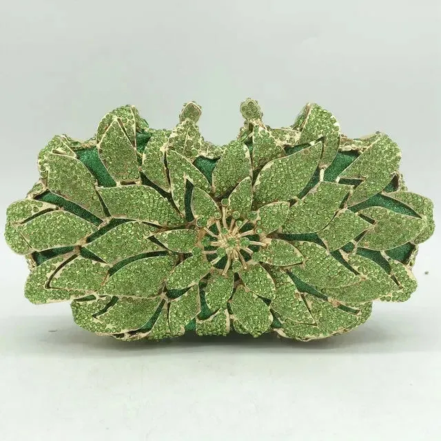 Sunflower Rhinestone Clutch