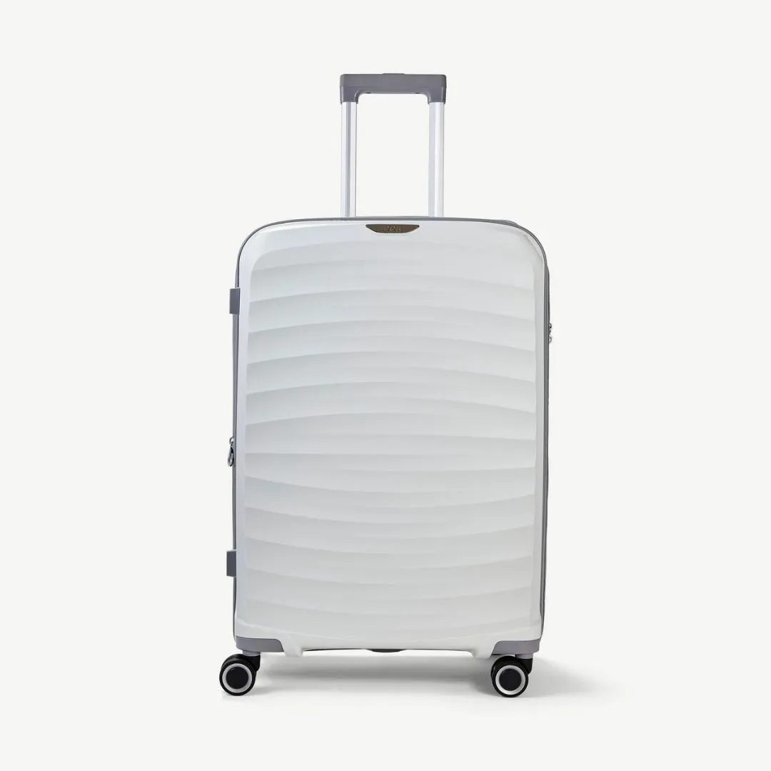 Sunwave Medium Suitcase in White