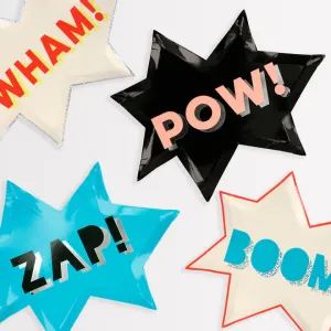 Superhero Plates (Pack of 8)