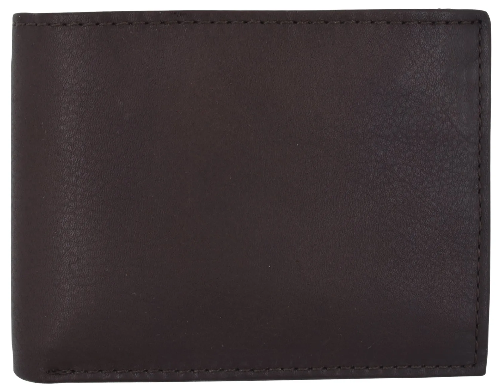 SWISS MARSHALL Full Grain Leather Mens Bifold Wallet RFID Blocking Wallets for Men