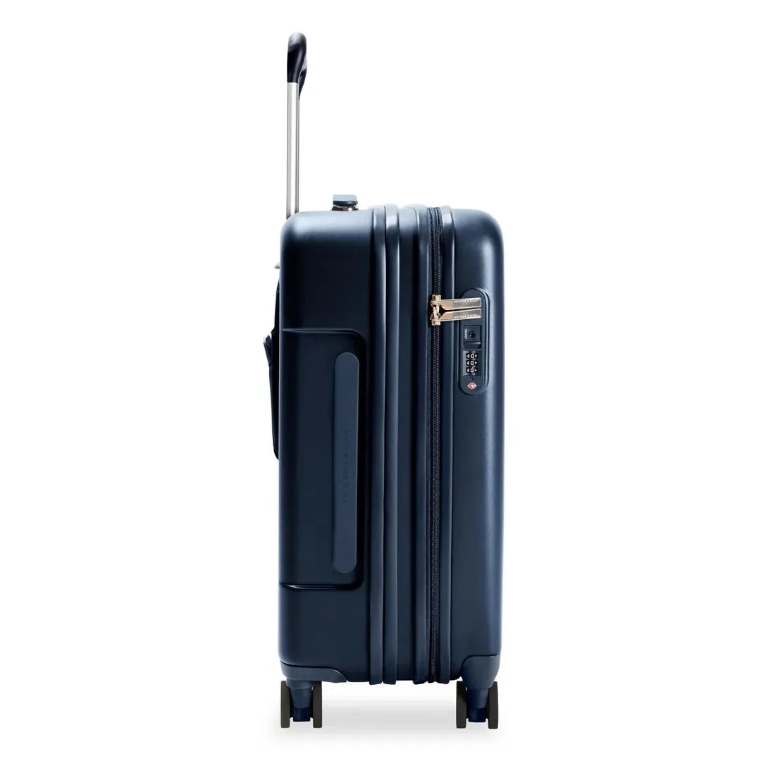 Sympatico Essential 56cm Carry-On Expandable Spinner - Navy