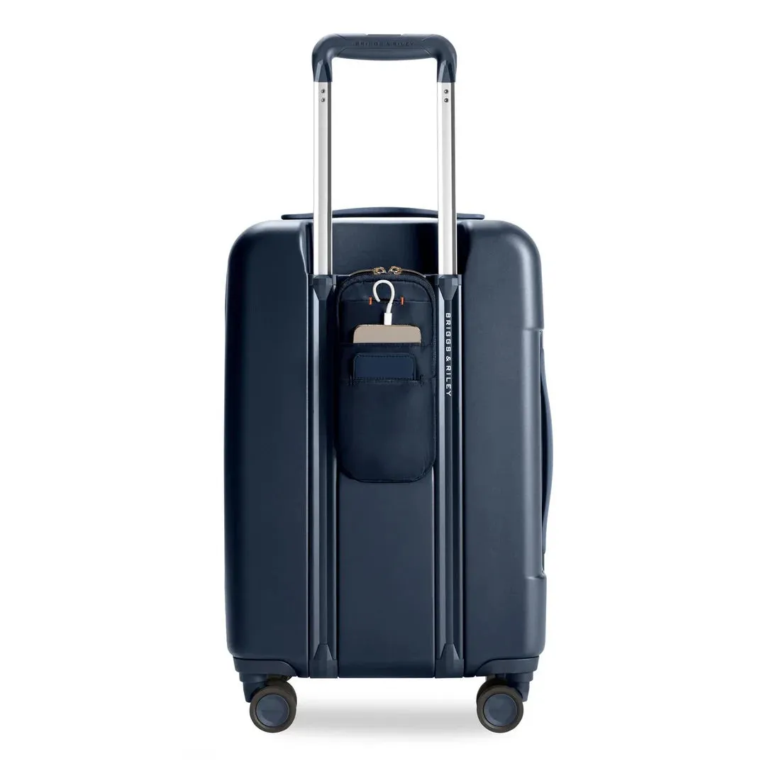 Sympatico Essential 56cm Carry-On Expandable Spinner - Navy