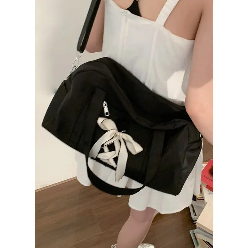 TAVIMART  -   Large Capacity Underarm Bag for Women 2024 New Fashion Handbag Nylon Commuter Tote Bags