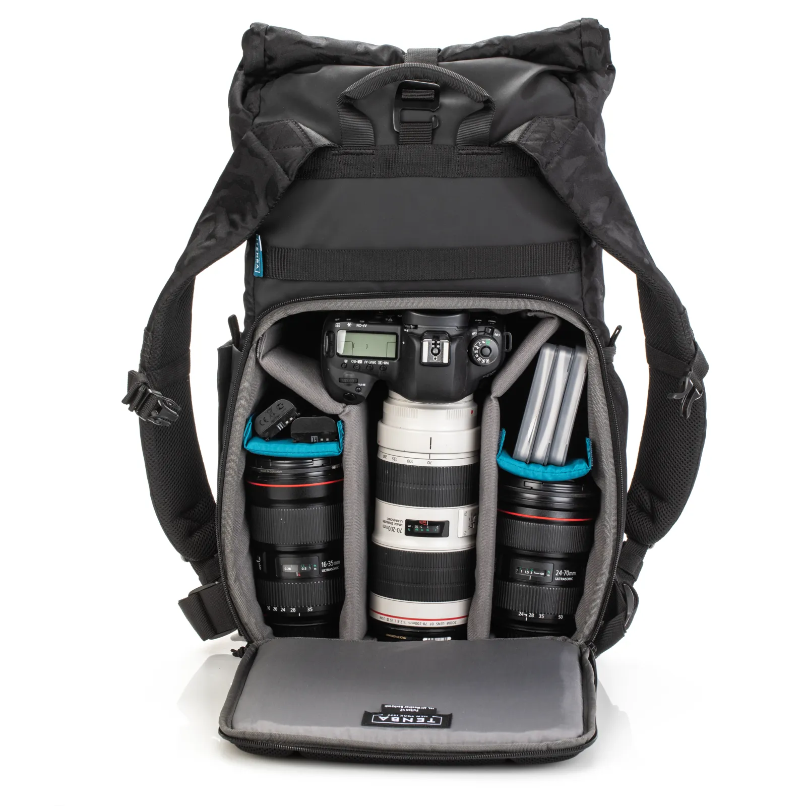 Tenba Fulton V2 16L All Weather Backpack - Black/Black Camo