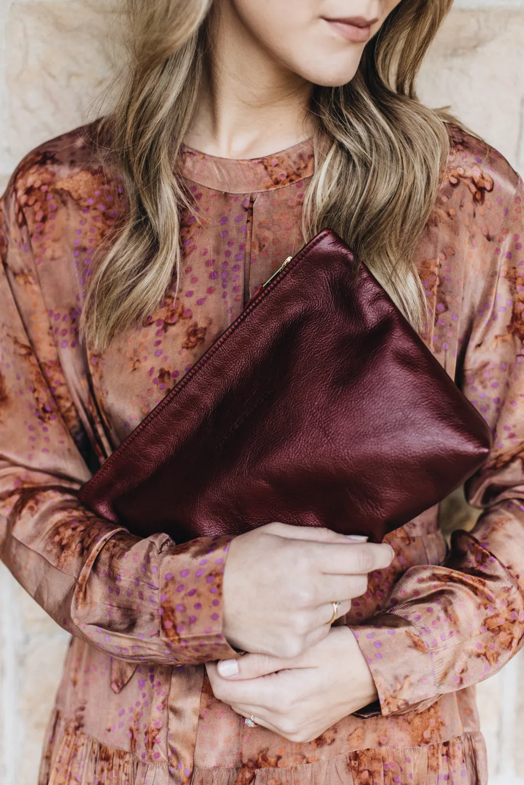 The Classic Clutch in Bramble | Special Edition
