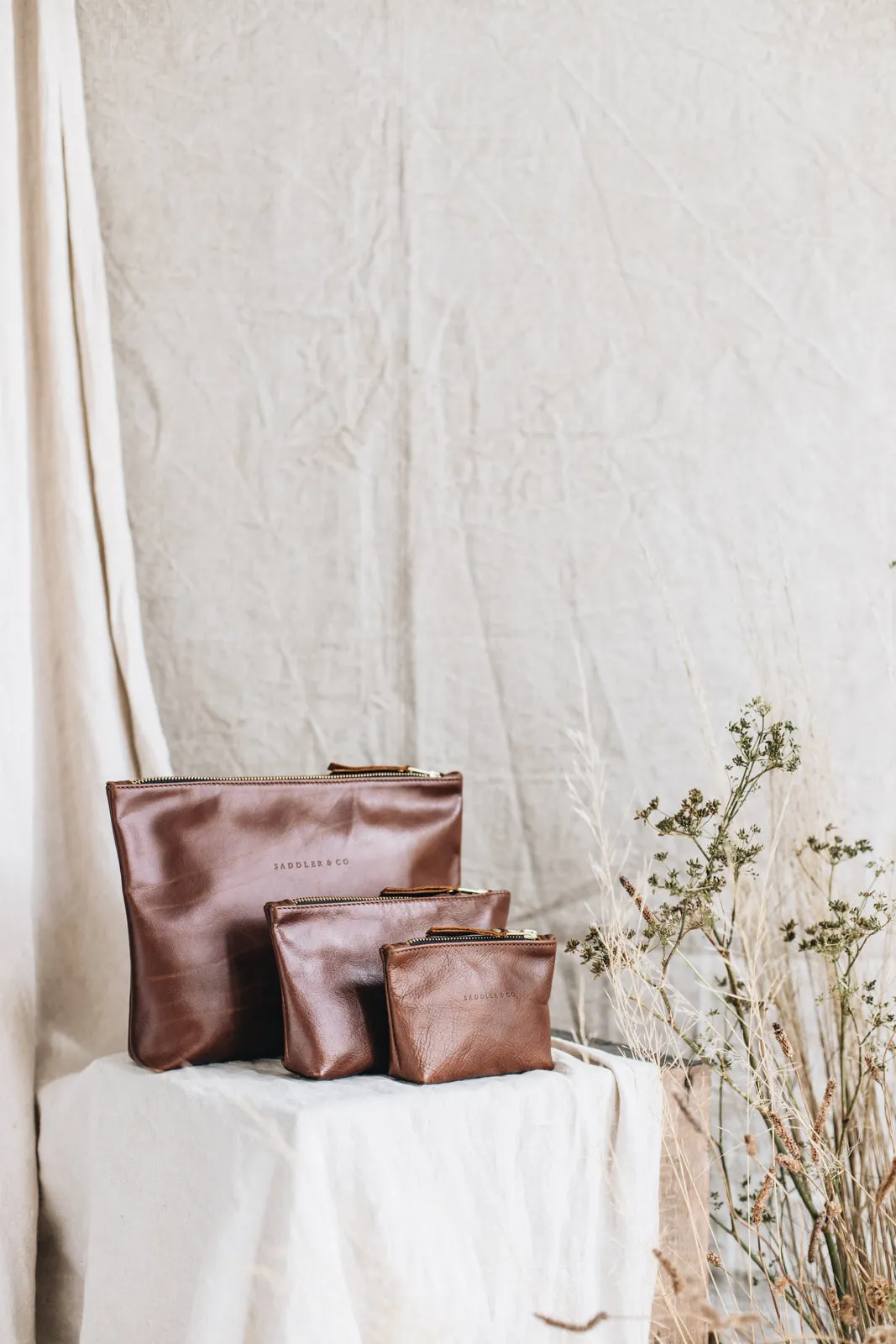 The Daily Clutch in Caramel