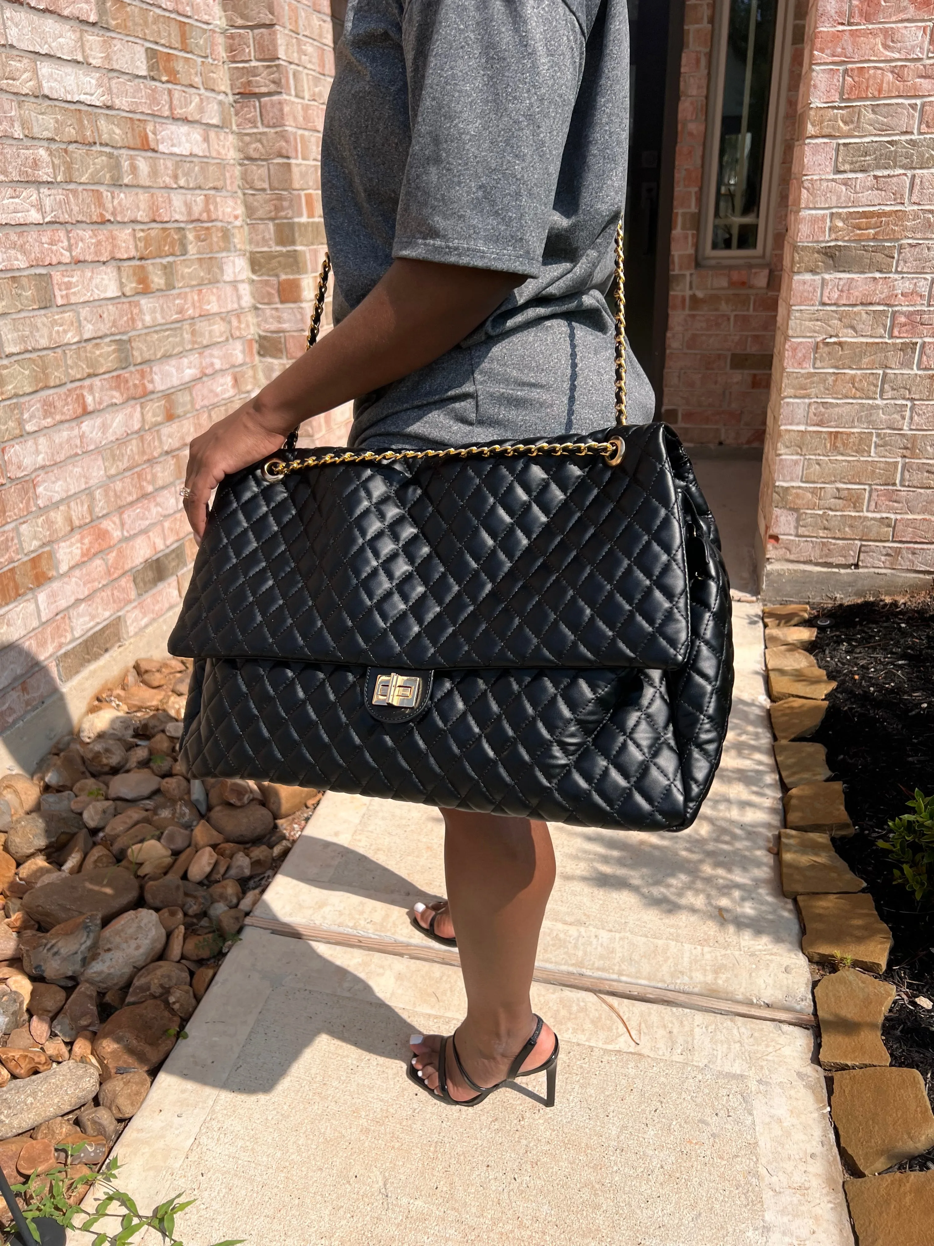 The Diamond Oversized Travel Bag (Various Colors)