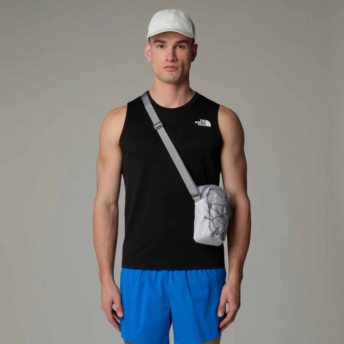 The North Face Jester CROSSBODY | TNF White Metallic Melange-Mid Grey-NPF