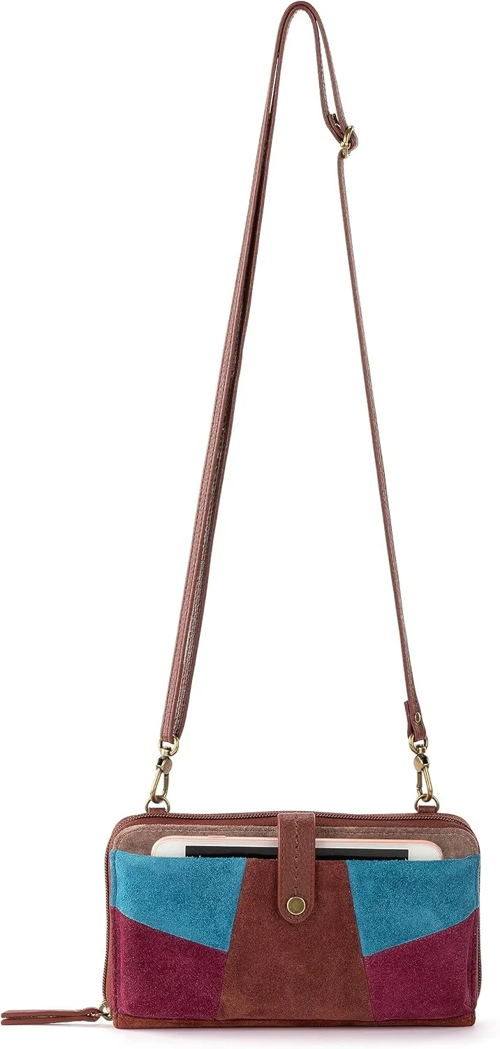 The Sak Iris Smartphone Crossbody Purse - Women's Cellphone Bag & Wallet For Everyday - Convertible Wristlet With Zipper